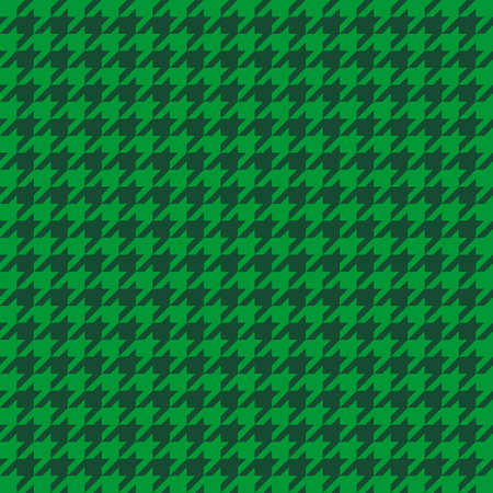 Goose foot. St. Patricks day pattern of crow's feet in green cage. Glen plaid. Houndstooth tartan...