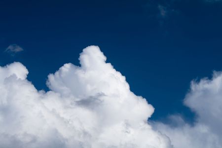 Sky and cloudsの写真素材