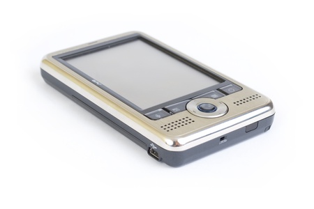 Photo of a PDA isolated on white backgroundの写真素材