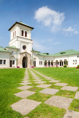 Old monastery near Targoviste - Romaniaの写真素材