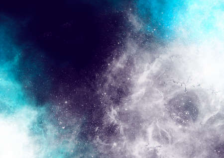 Hand drawn universe backgroundのeditorial素材