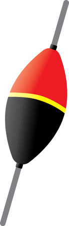 Float fishing drawingのイラスト素材