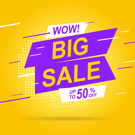 Sale banner template designのイラスト素材