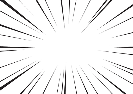 Comic speed radial backgroundのイラスト素材
