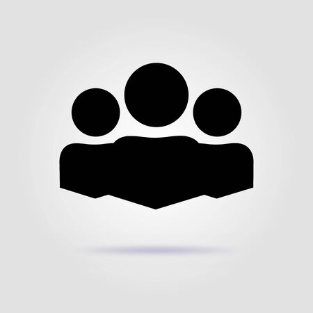 Squad vector line icon. Simple element illustration. Squad outline icon from tools and utensils concept. Can be used for web and mobileのイラスト素材
