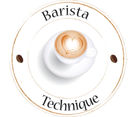 Barista - Cappuccinoのイラスト素材
