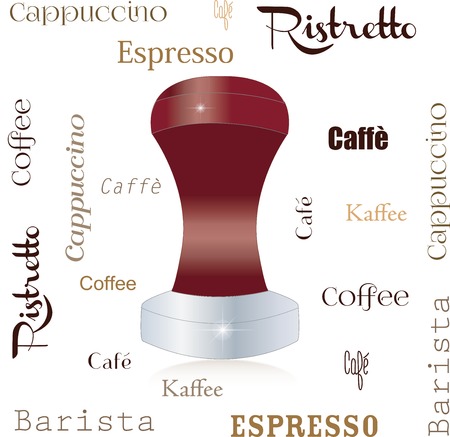 Accessory - barista - coffeeのイラスト素材