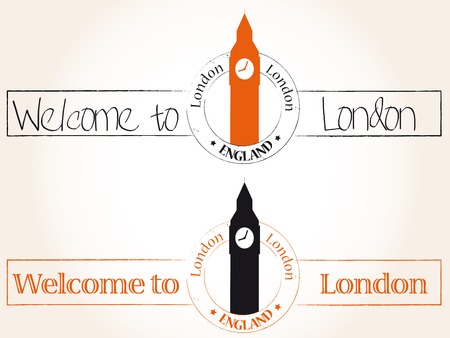 Welcome to Londonのイラスト素材
