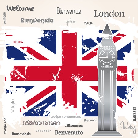 Welcome Londonのイラスト素材