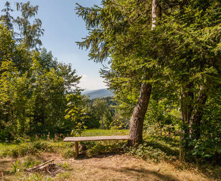 landscape, waterscape, nature, animals, plants, mountains, clouds, sun and fog, moon, and architecture in betweenの写真素材
