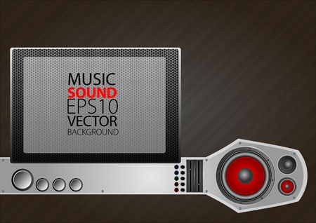 Media player interface design のイラスト素材