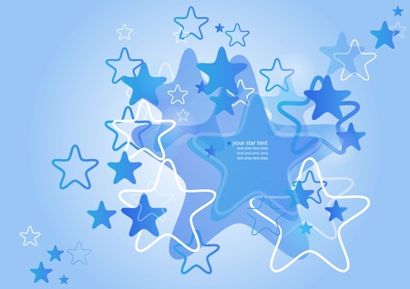 Star backgroundのイラスト素材