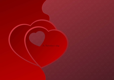  valentines background with heartのイラスト素材