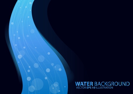 Water abstract wallpaperのイラスト素材