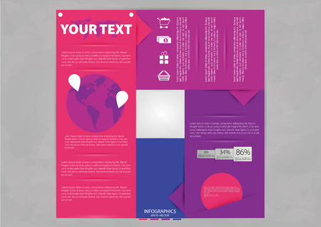 Design template bannerのイラスト素材