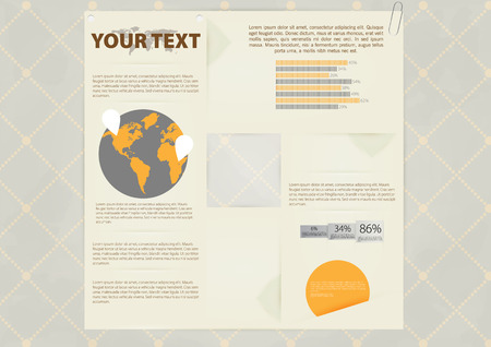 Modern Design templateのイラスト素材