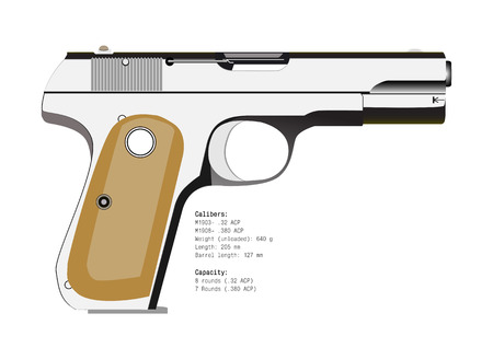 Vector pistolのイラスト素材