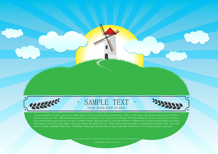 Vector landscapeのイラスト素材