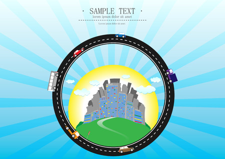 Vector landscapeのイラスト素材