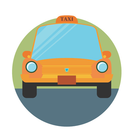 Taxi graphic design, vector illustrationのイラスト素材