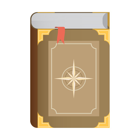 Flat book icon, vector eps10 illustrationのイラスト素材
