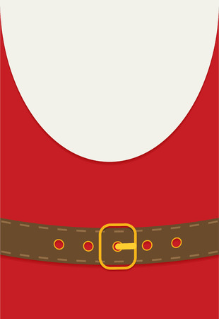 Flat style design. Santa Claus.のイラスト素材