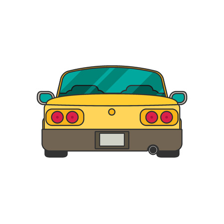 Car flat vectorのイラスト素材