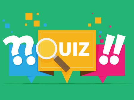 Quiz related concept vector illustrationのイラスト素材