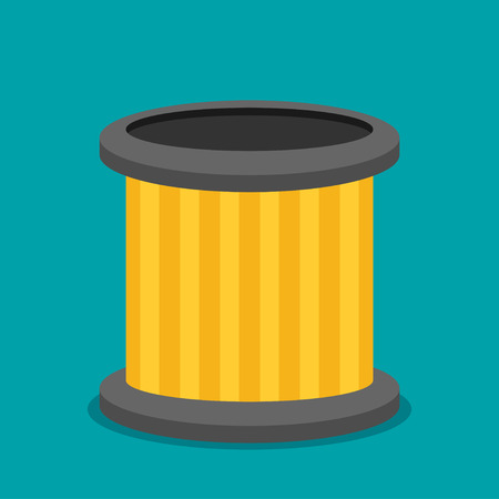 Car filter vector icon flatのイラスト素材