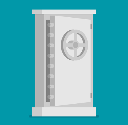 Vector EPS10 flat concept safe iconのイラスト素材