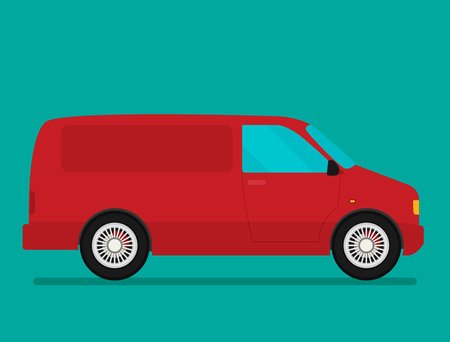 Flat racing car vector. Eps 10のイラスト素材