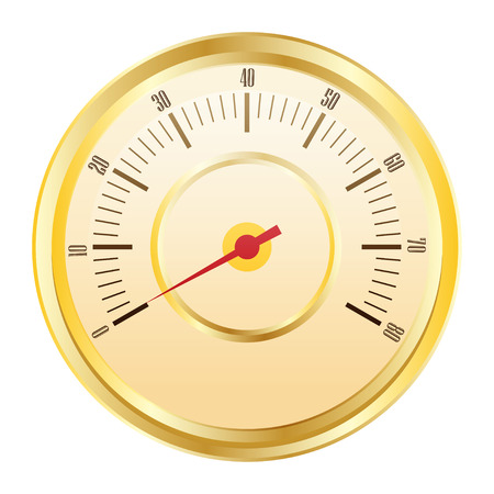 Flat vector speedometer のイラスト素材
