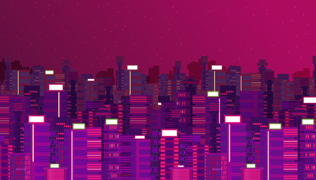 Retro futuristic vector backgroundのイラスト素材