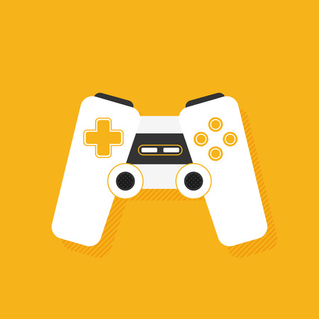 Joystick. Flat iconのイラスト素材