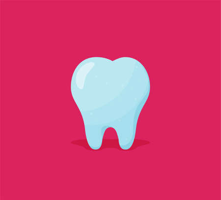 Flat style tooth vector icon set illustration.のイラスト素材