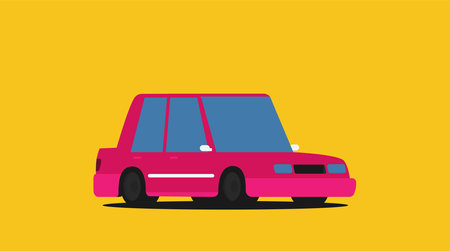 Vector illustration of a carのイラスト素材