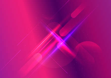 Abstract geometric composition forms modern background with decorative triangles and patterns...
