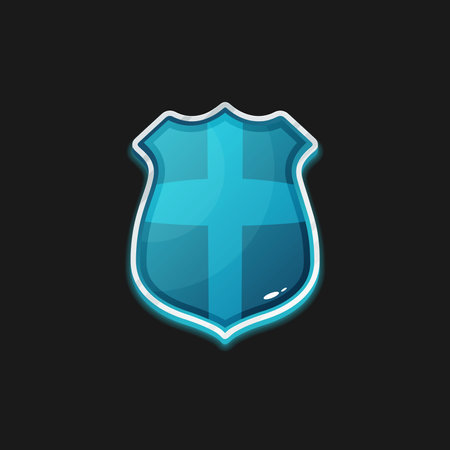 Vector Medical Shield Iconのイラスト素材