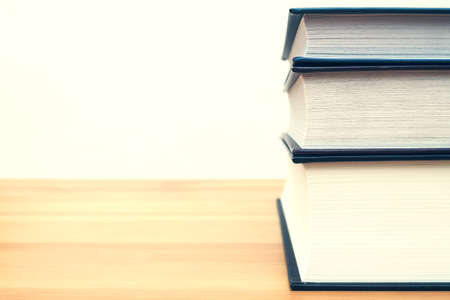 Stack of books on white background. quality photoの写真素材