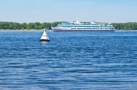 ship on the Volga