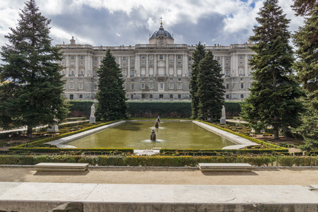 Madrid  Royal Palace  February 2014のeditorial素材