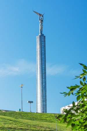 monument in the city of Samaraのeditorial素材