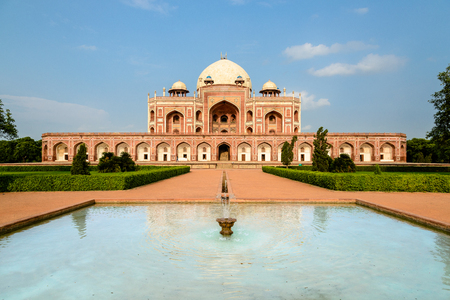 Mogul King Humayun's Tomb in New Delhi, Indiaのeditorial素材