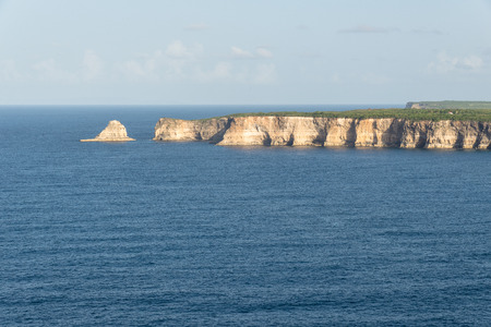 Pointe de la Grande Vigie at sunset, Guadeloupeの写真素材