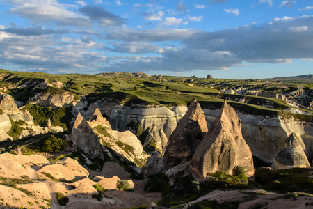 Rose valley, Cappadocia, Turkeyの写真素材