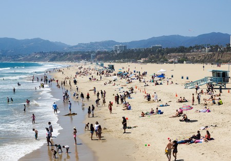 Santa Monica Beachのeditorial素材