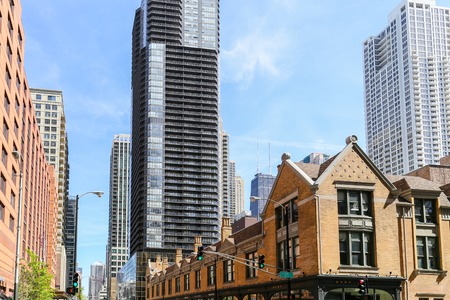 Tree Studio Building in Chicagoのeditorial素材