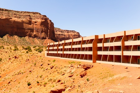 The View Hotel in Monument Valley.のeditorial素材