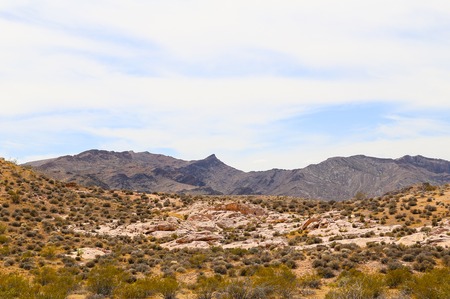 Valley of Fire State Park Mountains in Nevada, USAの写真素材