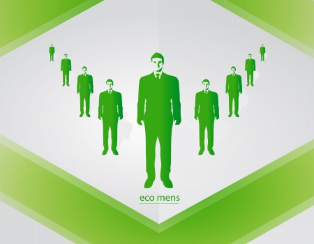 man green businessのイラスト素材